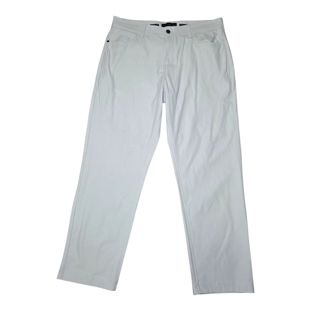 Marc‎ Asher New York Classic Fit Light Gray Performance Pants Men's 34x30 Golf